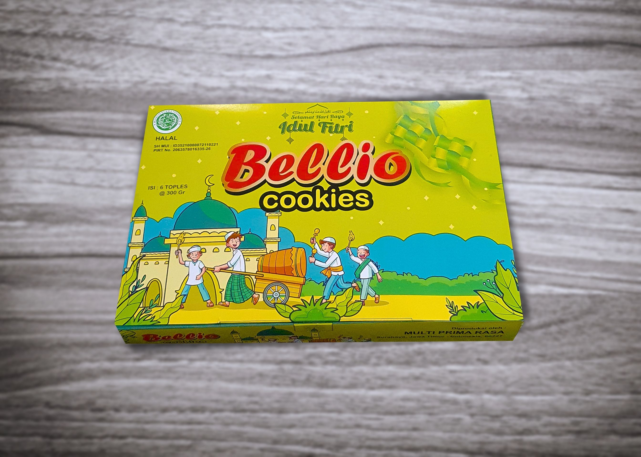 Paket Bellio isi 6x300gr