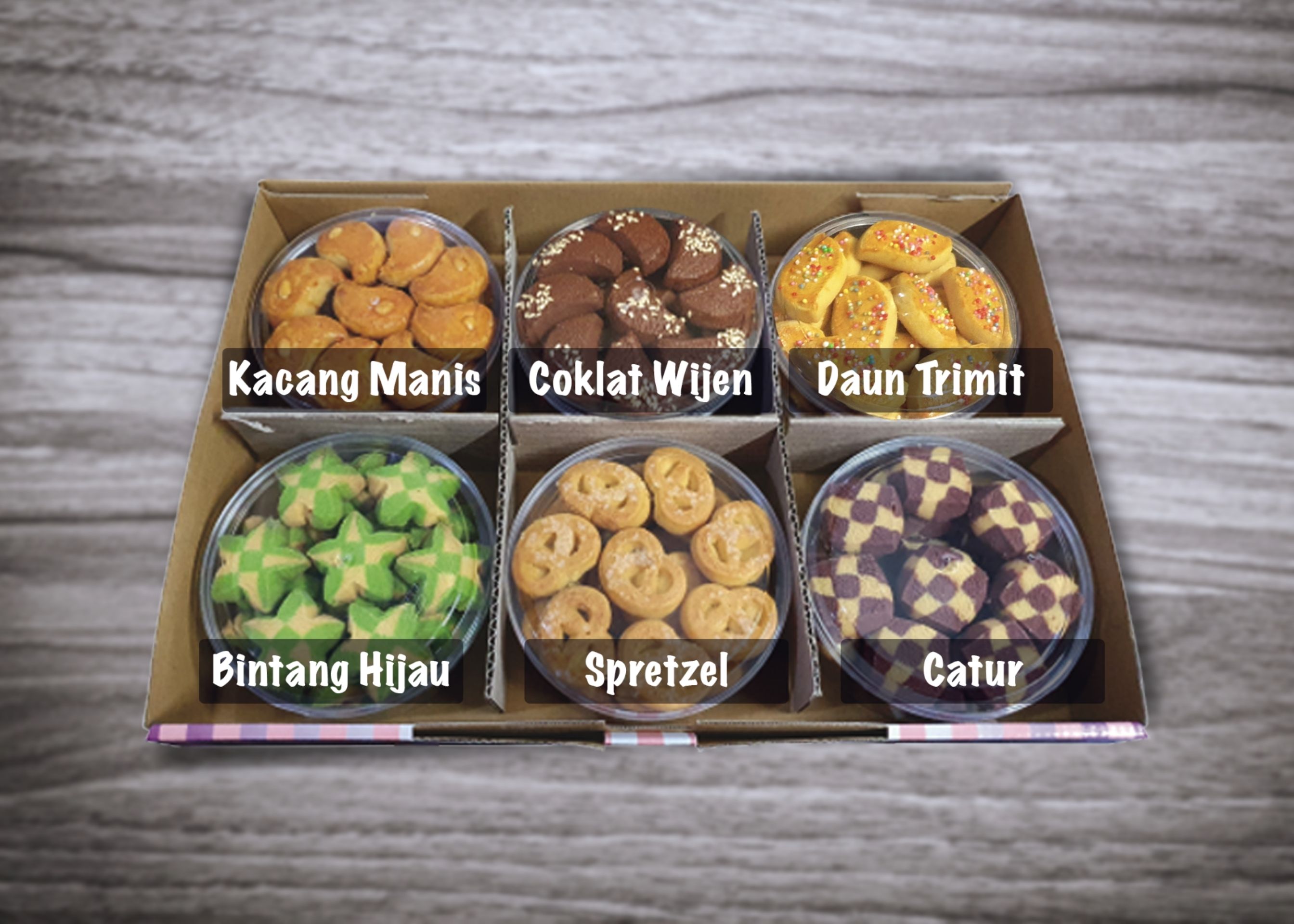 Paket Hoshiko isi 6x250gr