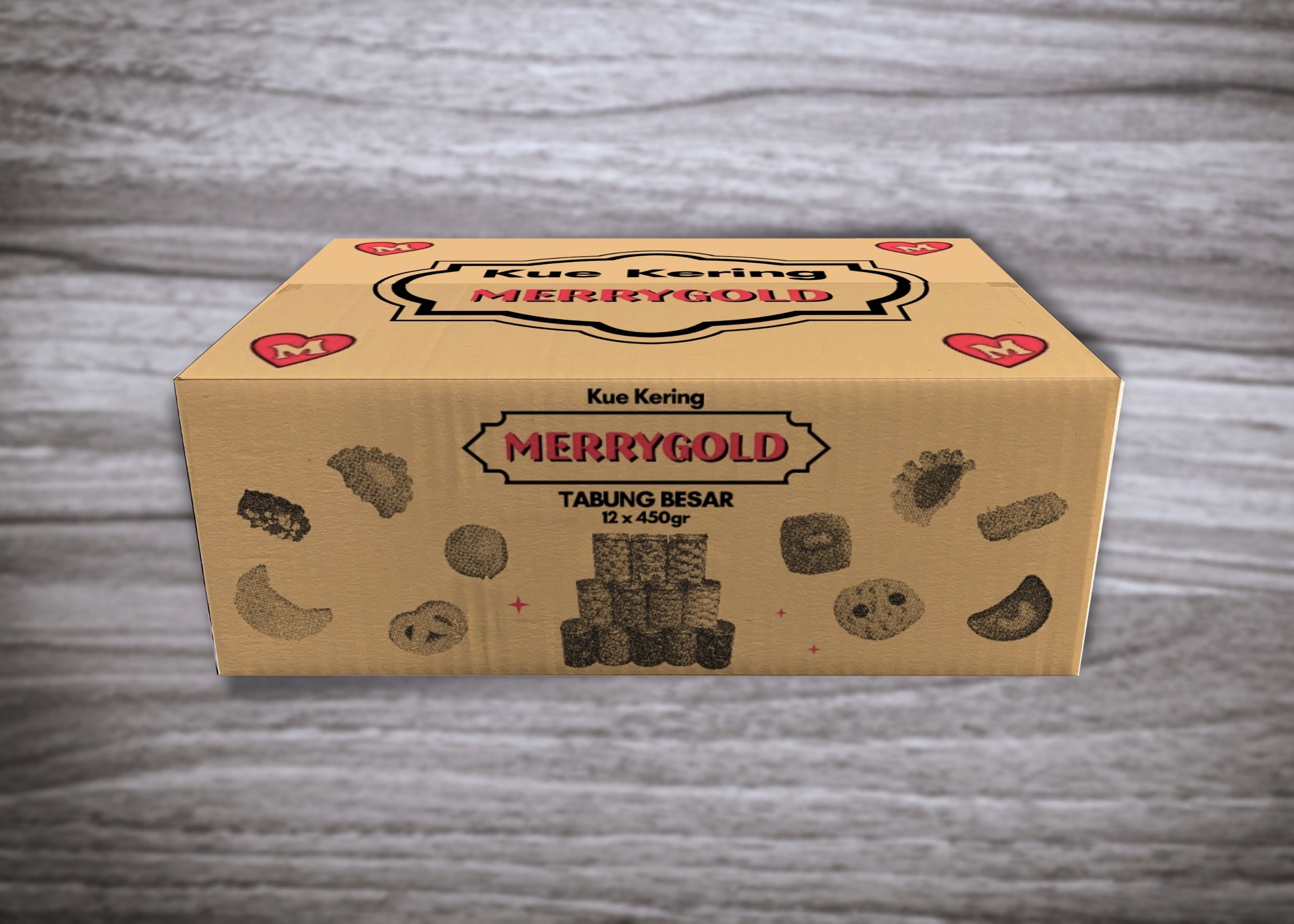 Paket Merrygold Tabung Besar isi 12x700ml